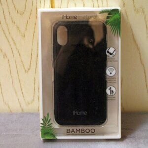 iHome iPhone X/Xs Bamboo Phone Case - New in Box